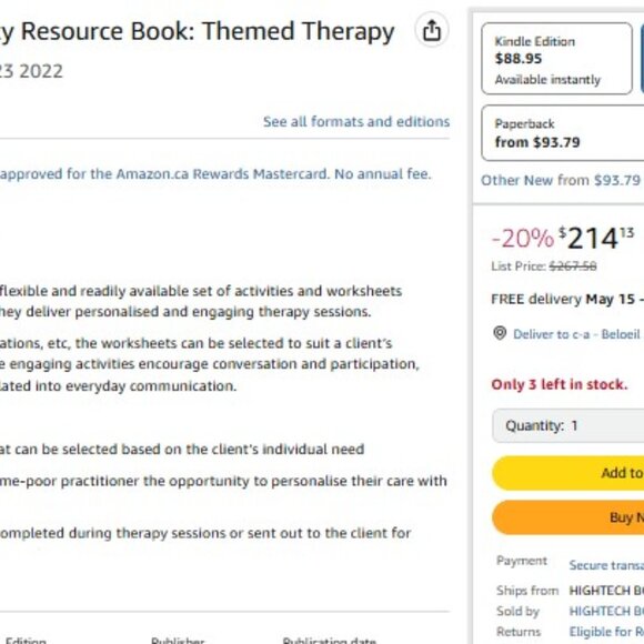 The Speech and Language Activity Resource Book ROUTLEDGE HARDCOVER - Picture 2 of 2